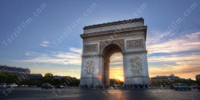 Arc de Triomphe Paris filmleri