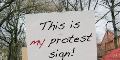 protesto işareti filmleri
